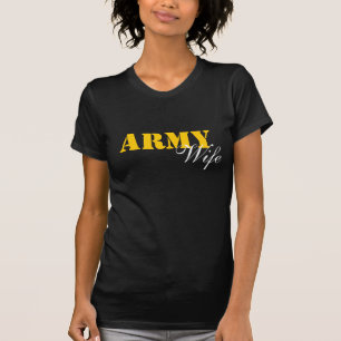 軍隊、妻 Tシャツ