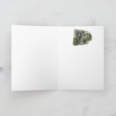 軍隊: 家族のサービスをありがとう サンキューカード (内部)