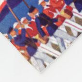 軍隊、海軍及び海兵隊員 フリースブランケット (角)