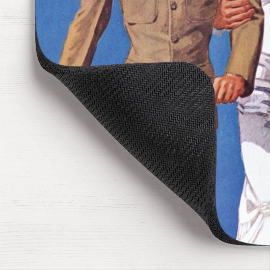 軍隊、海軍及び海兵隊員 マウスパッド (コーナー)