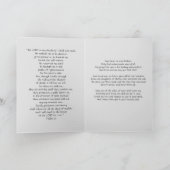 軍隊 – 警察の同情カード カード (内部)