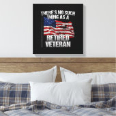 軍隊-退役軍人など退職したなし キャンバスプリント (インサイチュ (寝室))