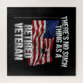 軍隊-退役軍人など退職したなし ジグソーパズル (横)