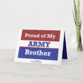 軍隊- BROTHER in Army - 考え's of You カード (裏面)