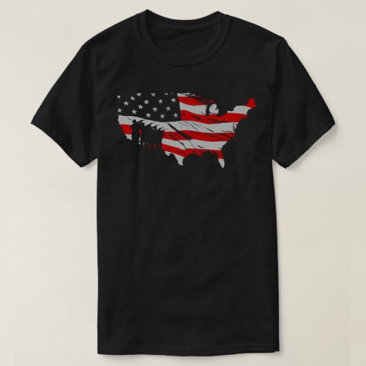 軍隊 Tシャツ (デザイン正面)