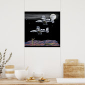 軍隊A-10ワルシャグ ポスター (キッチン)