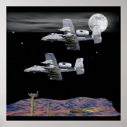 軍隊A-10ワルシャグ ポスター (正面)