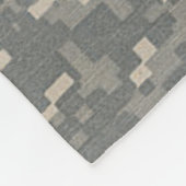 軍隊ACUデジタルの迷彩柄のカムフラージュのフリースブランケット フリースブランケット (角)