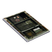 軍隊Commsヴィンテージ無線機 ノートブック (右側)