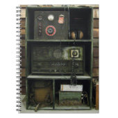 軍隊Commsヴィンテージ無線機 ノートブック (正面)