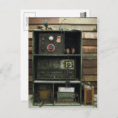 軍隊Commsヴィンテージ無線機 ポストカード (正面/裏面)