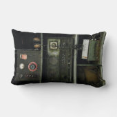 軍隊Commsヴィンテージ無線機 ランバークッション (裏面)