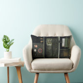 軍隊Commsヴィンテージ無線機 ランバークッション (椅子)