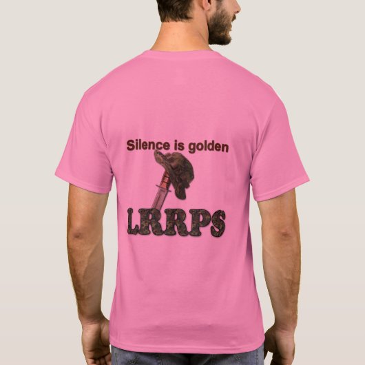 軍隊LRPS空軍海兵隊 Tシャツ (裏面)