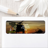 軍隊LRPS LRRPレコン陸軍海兵隊 ラベル (インサイチュ)