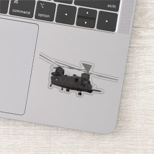 軍隊MH-47チノックヘリコプタ シール