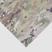 軍隊OCPの迷彩柄のユニフォームCamoflを包むティッシュペーパー 薄葉紙 (詳細)