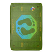 軍隊Sci Fi産業浴室マット バスマット (正面縦)