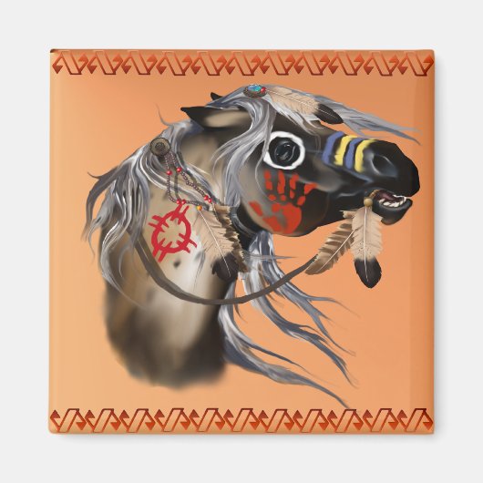 軍馬マグネット マグネット (正面)