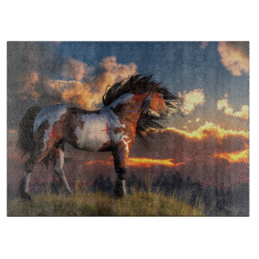 軍馬 カッティングボード (正面)