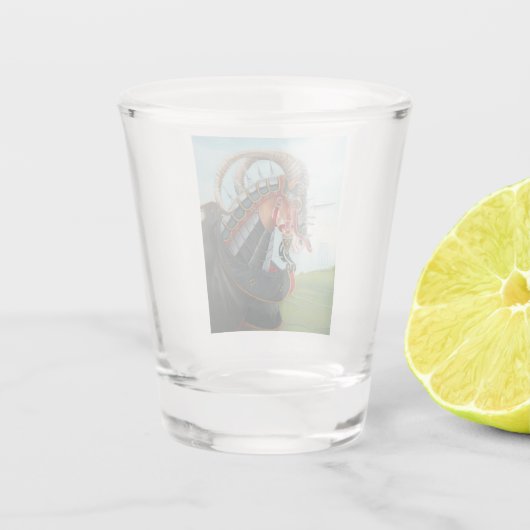 軍馬 ショットグラス (裏面)