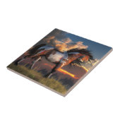 軍馬 タイル (側面)