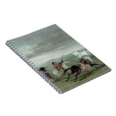 軍Horsemanship 1834年のコマンチェの業績(油 ノートブック (右側)