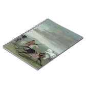 軍Horsemanship 1834年のコマンチェの業績(油 ノートブック (左側)