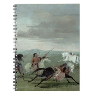 軍Horsemanship 1834年のコマンチェの業績(油 ノートブック