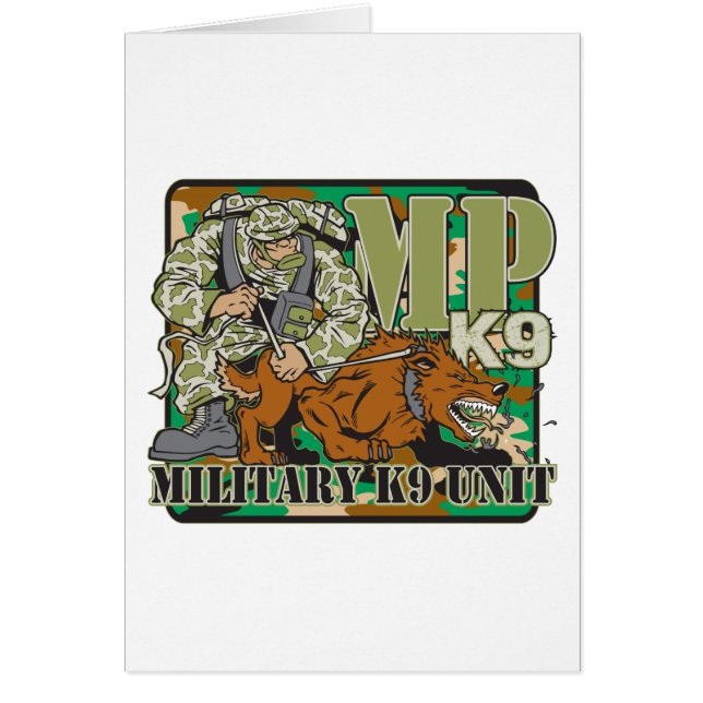 軍K9単位 (正面)