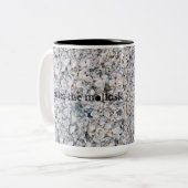 軟体動物に入る ツートーンマグカップ (正面左)