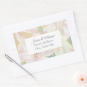 軟弱アルストロ絵画メリア 長方形シール (封筒)