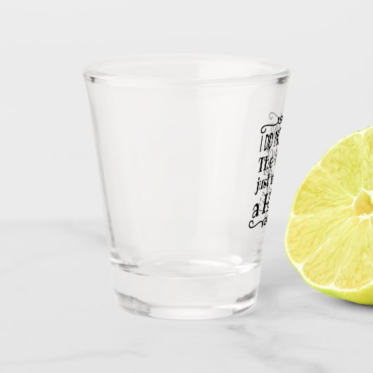 転おもしろい落引用文 ショットグラス (左)