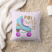 転がで |レトロローラースケート クッション (ブランケット)