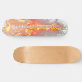 転がと一緒に最高の: Skateboard Deck Art. スケートボード (横)