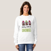 転がとGnomies Holiday Sweatshirt スウェットシャツ (正面フル)