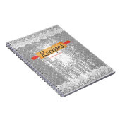 転がのピンフラワーベーキング料理本レシピ手帳 ノートブック (右側)