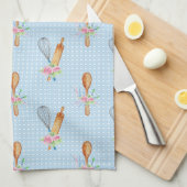 転がのピン、ウィスプーン キッチンタオル (四つ折り)