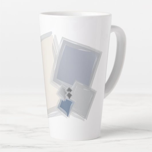 転がのフィボナッチ広場 カフェラテマグ (右アングル)