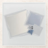 転がのフィボナッチ広場 ガラスコースター (正面)