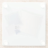 転がのフィボナッチ広場 ガラスコースター (裏面)