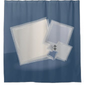 転がのフィボナッチ広場 シャワーカーテン (正面)