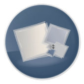 転がのフィボナッチ広場 セラミックノブ (正面)