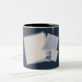 転がのフィボナッチ広場 ツートーンマグカップ (中央)