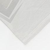 転がのフィボナッチ広場 フリースブランケット (角)