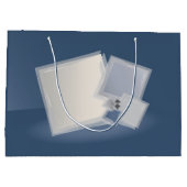 転がのフィボナッチ広場 ラージペーパーバッグ (裏面)