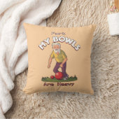 転がの戦い：ファーク、私の芝生のボウルは重い！ クッション (ブランケット)