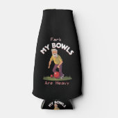 転がの戦い：ファーク、私の芝生のボウルは重い！ ボトルクーラー (正面)