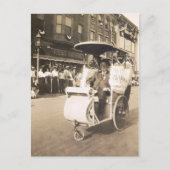 転がの椅子,アトランティックシティ,ニュージャージー州ヴィンテージ ポストカード (正面)