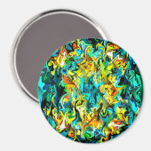 転がの炎&水….. マグネット (正面/裏面)